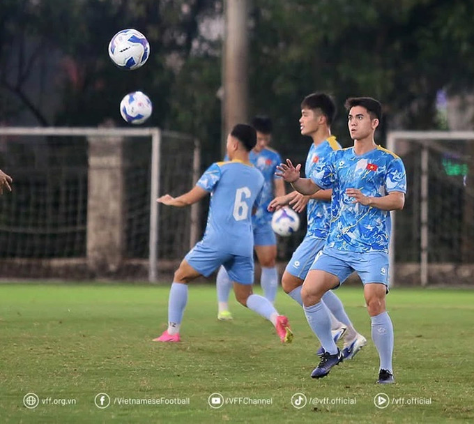 U23 Việt Nam hướng tới 3 trận toàn thắng - Ảnh: VFF 