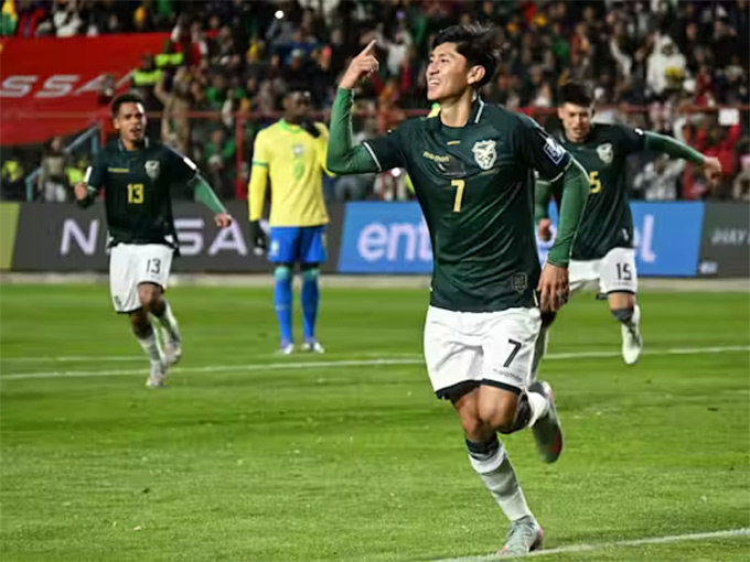 Bolivia có chiến thắng quý như vàng trước Brazil