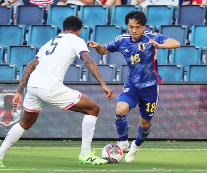 ĐT Nhật Bản thua ĐT Mỹ - Ảnh: JFA 
