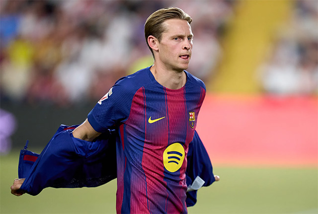 De Jong đang gặp vấn đề với cơ bắp