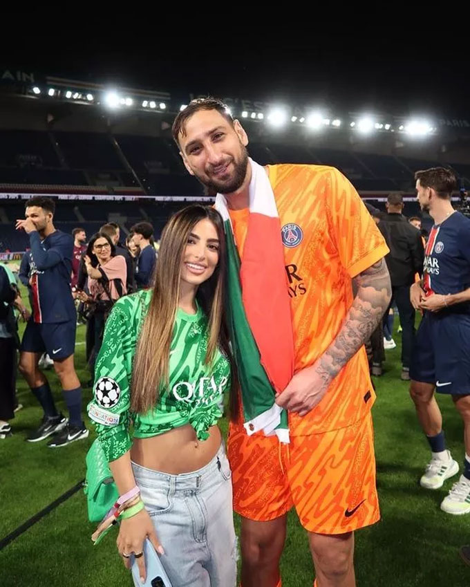 Alessia và Donnarumma đã gắn bó với nhau gần 10 năm