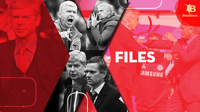 Wenger và Mourinho đã không ưa nhau suốt quãng thời gian cạnh tranh ở Premier League