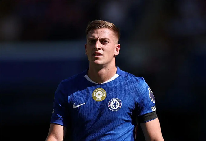Delap trong màu áo Chelsea