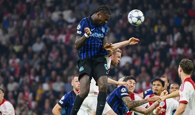 Marcus Thuram và màn tử chiến trên không của Inter Milan