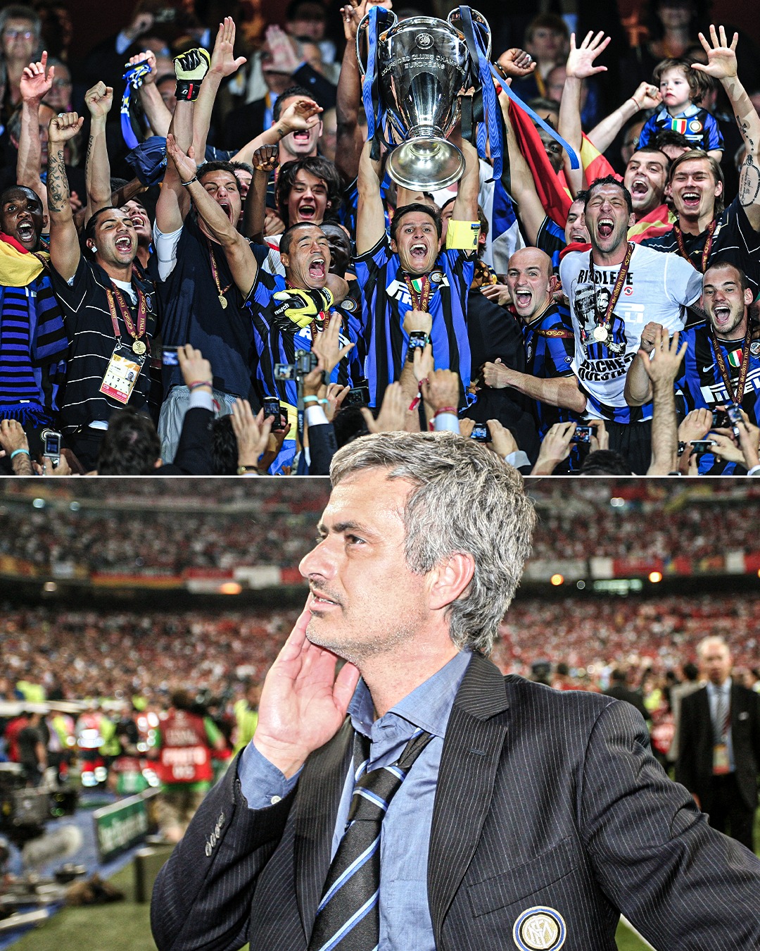 15 năm trước, Mourinho đã có chức vô địch Champions League thứ hai