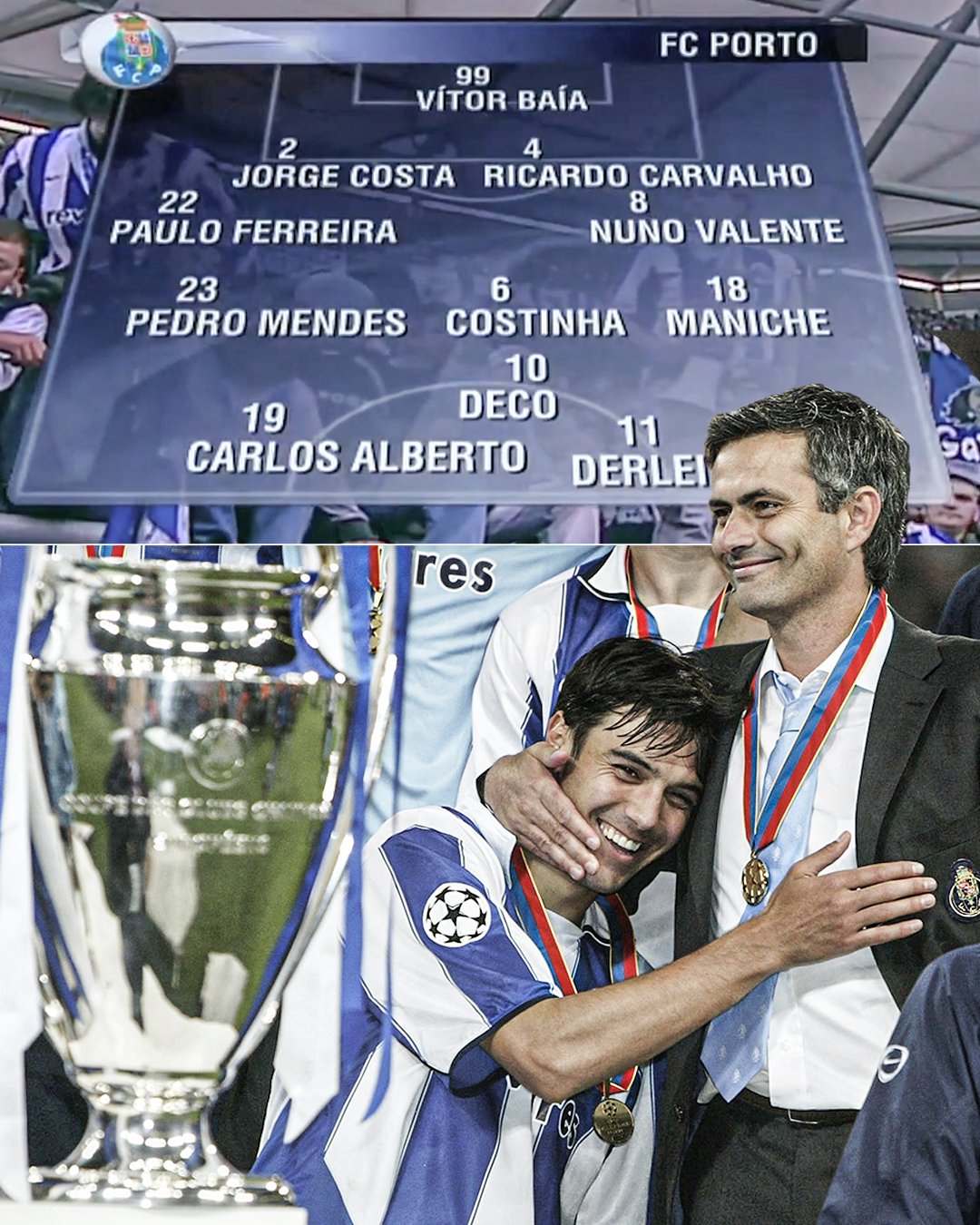 Mourinho đã dẫn dắt Porto và mang về chiến thắng Champions League gần nhất cho một CLB Bồ Đào Nha 