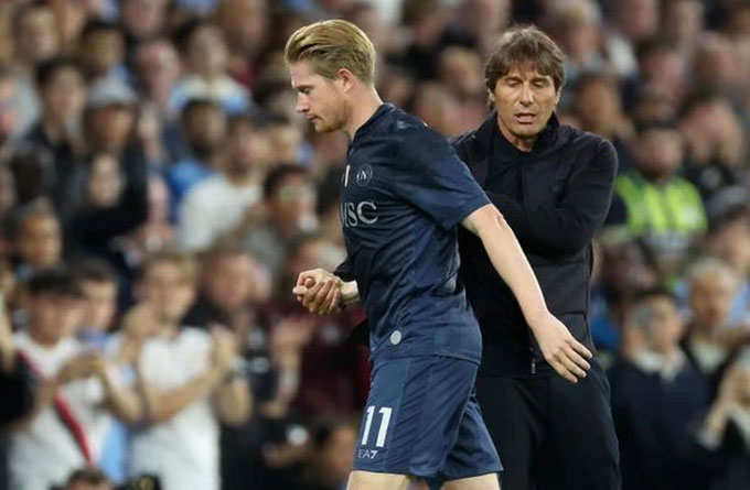 Conte không còn cách nào khác ngoài việc biến ngày trở lại Etihad của De Bruyne thành ác mộng