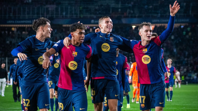 Barca đang sống khỏe nhờ nguồn cung tài năng từ lò đào tạo La Masia trứ danh