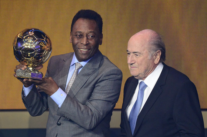 Pele là người thứ hai được trao danh hiệu này