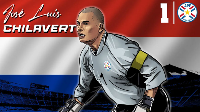 Chilavert được coi như một trong những thủ môn đặc biệt nhất lịch sử