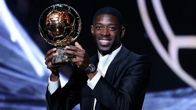 Dembele đoạt Quả Bóng Vàng 2025