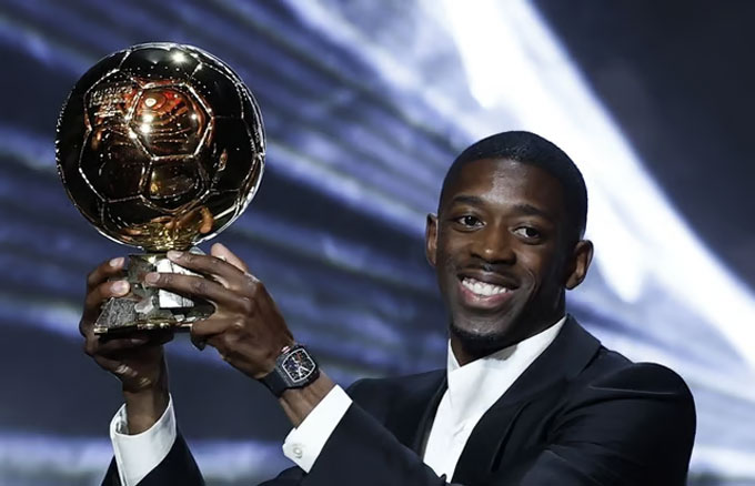 Dembele giành Quả bóng Vàng 2025