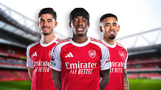 Madueke gia nhập phòng bệnh cùng những Havertz và Jesus