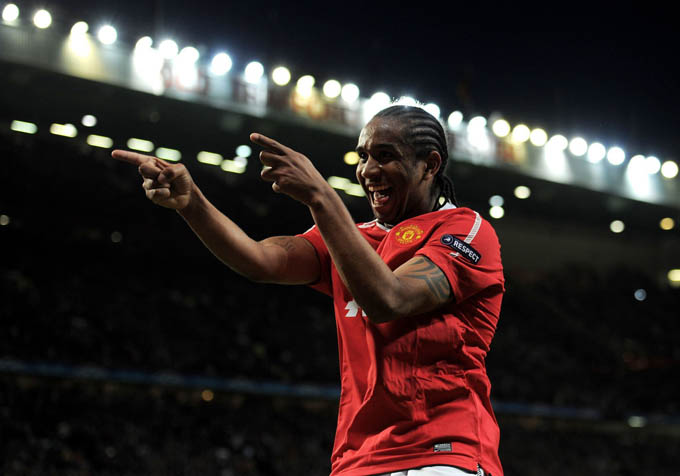 Anderson từng khoác áo Manchester United
