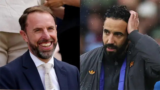 Southgate, một trong những ứng viên thay thế Amorim dẫn dắt MU