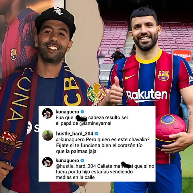Mounir Nasraoui khẩu chiến dữ dội với Sergio Aguero