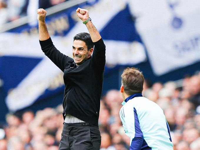 Mikel Arteta tự hào với màn trình diễn của Arsenal 