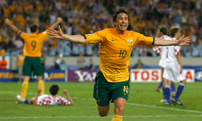 Kewell ghi bàn cho ĐT Australia tại World Cup 2006
