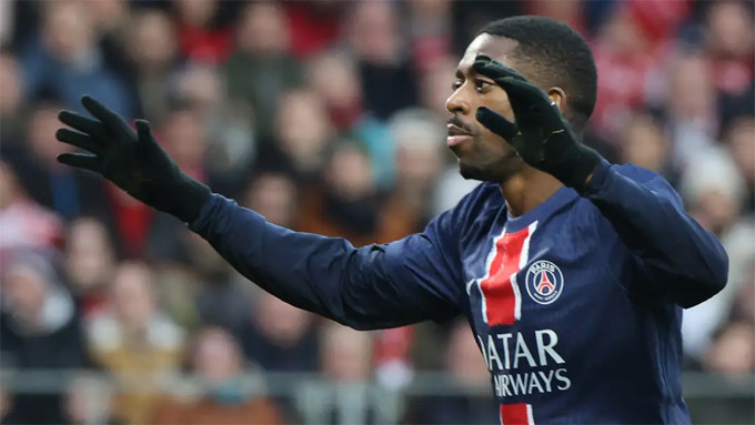 PSG sẽ không có sự phục vụ của Dembele và nhiều trụ cột khác