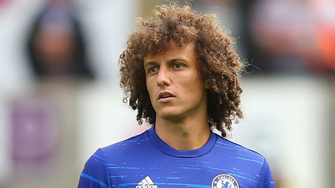 David Luiz trong màu áo Chelsea