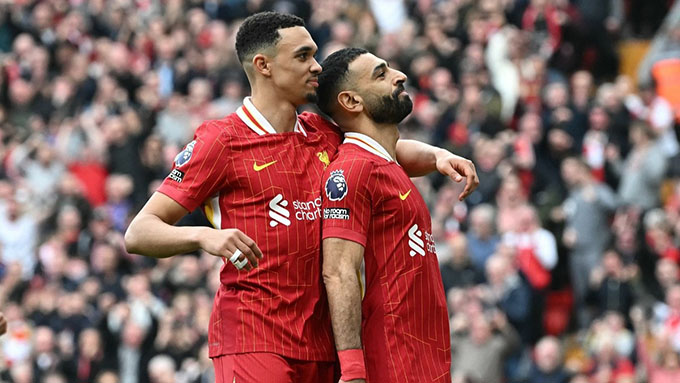 Có lẽ Salah đang rất nhớ Arnold