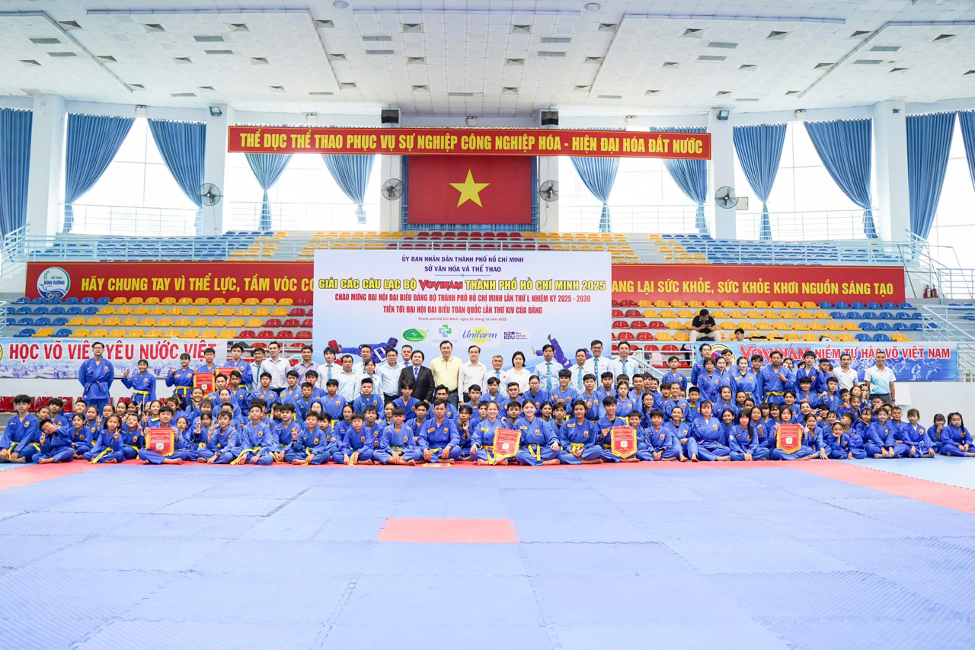 Giải các CLB Vovinam Thành phố Hồ Chí Minh năm 2025 quy tụ hơn 150 VĐV đến từ 14 đơn vị trên địa bàn Thành phố sôi nổi tranh tài