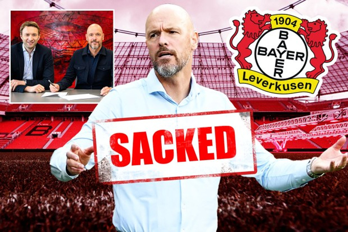 Ten Hag bị Leverkusen sa thải chỉ sau 2 trận chính thức