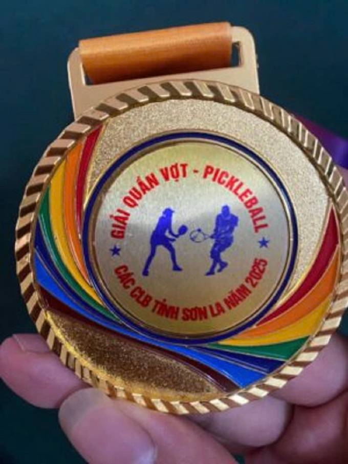 Tuấn Sport Đạt huy chương vàng – Giải quần vợt – Pickleball do CLB tỉnh Sơn La tổ chức 2025