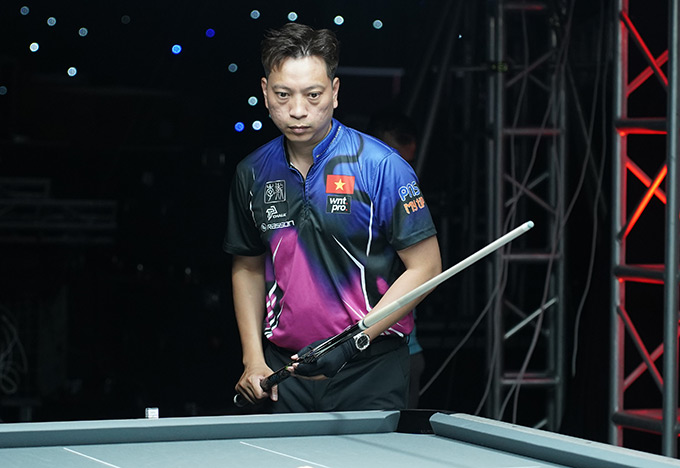 Cơ thủ Dương Quốc Hoàng tham gia tranh tài 