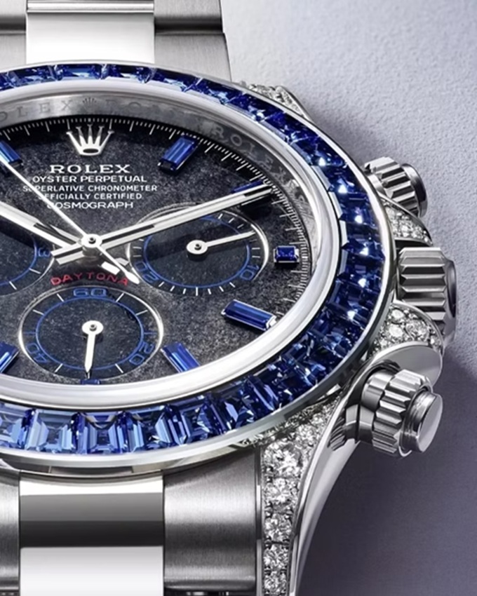 Mặt cắt hoàn hảo của chiếc Rolex Daytona trên tay Federer