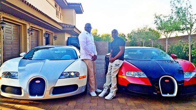 Choáng ngợp trước dàn siêu xe của Floyd Mayweather
