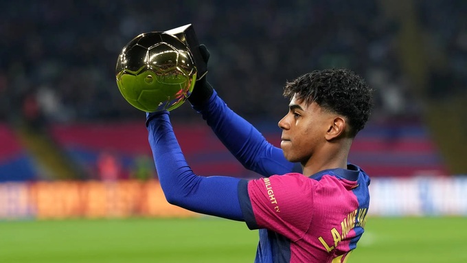 Lamine Yamal là tài năng trẻ xuất chúng của Barca