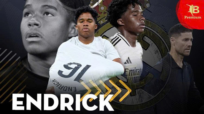 Endrick đang trải qua cơn ác mộng tại Real Madrid