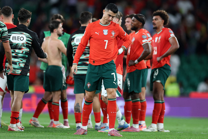 Nỗi thất vọng của Ronaldo