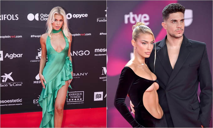 Jessica Goicoechea và Marc Bartra từng có thời gian mặn nồng trước đây