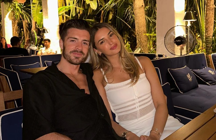 Jack Grealish và bạn gái Sasha Attwood