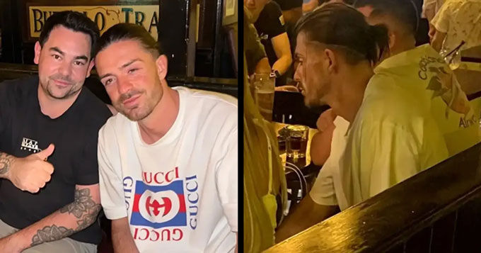 Jack Grealish lại sa đà nhậu nhẹt