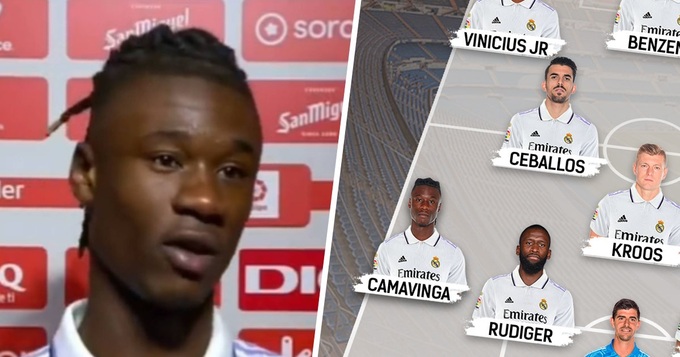 Sau Fede Valverde, cả Camavinga cũng tuyên bố không muốn đá hậu vệ.