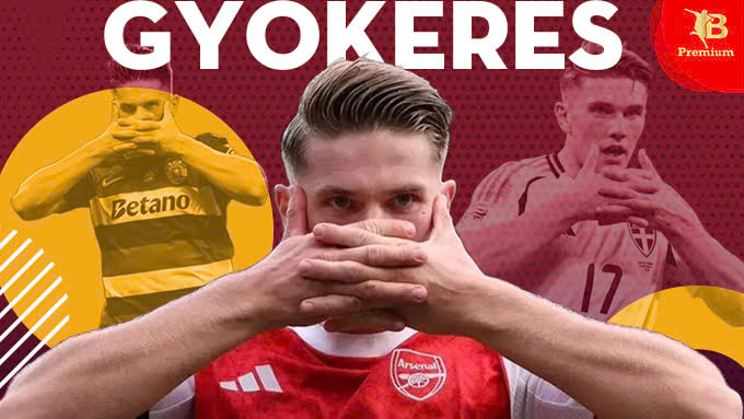 Viktor Gyokeres có màn ăn mừng mang tính thương hiệu