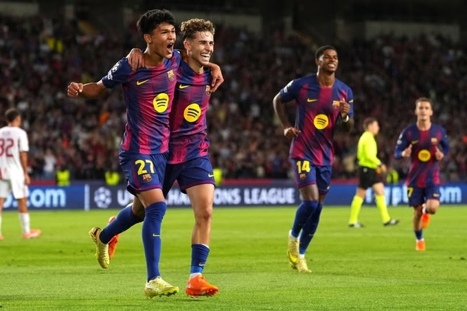 Hàng công Barca chứng kiếnsự bùng nổ của những nhân tố mới như Dro, Fermin Lopez hay Marcus Rashford.