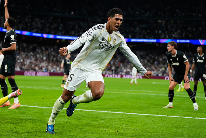 Jude Bellingham mới là người hùng của Real Madrid với phi lập công vào lưới của Juventus ở hiệp 2
