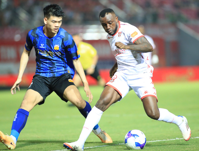 Hải Phòng vừa có trận thắng HAGL 3-0. Ảnh: Phan Tùng 