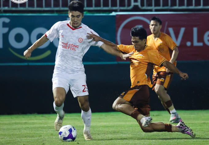 Thể Công đã có một trận đấu không đúng sức trên sân Pleiku
