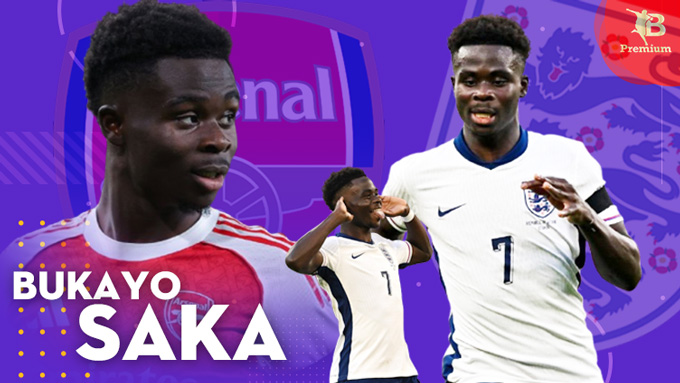 Bukayo Saka có tham vọng vô địch Premier League và World Cup