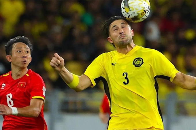 Facundo Garces trong trận gặp Việt Nam