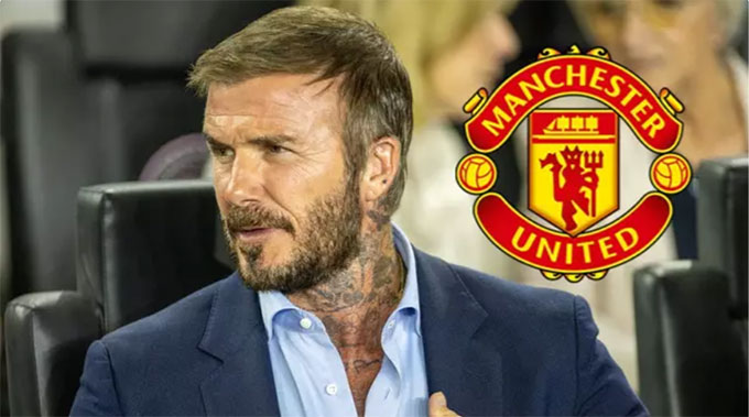 Beckham từng có nhiều năm khoác áo MU trước khi sang Mỹ sinh sống