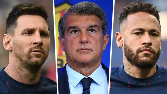 Messi nhiều lần muốn Barca mua lại Neymar nhưng Laporta nói không