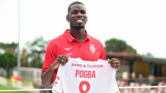 Pogba gia nhập Monaco với kỳ vọng sẽ hồi sinh lại sự nghiệp
