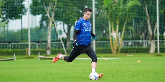 Nguyễn Filip nhiều khả năng sẽ được HLV Kim Sang Sik triệu tập lên ĐT Việt Nam trong tháng 11