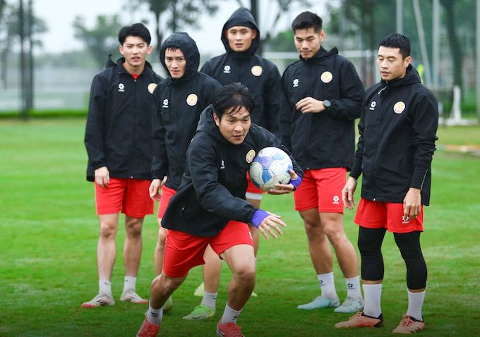 PVF-CAND sẽ đến làm khách trên sân Hàng Đẫy của Hà Nội. Ảnh: FBNV